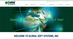 Desktop Screenshot of globalsoftsystems.com